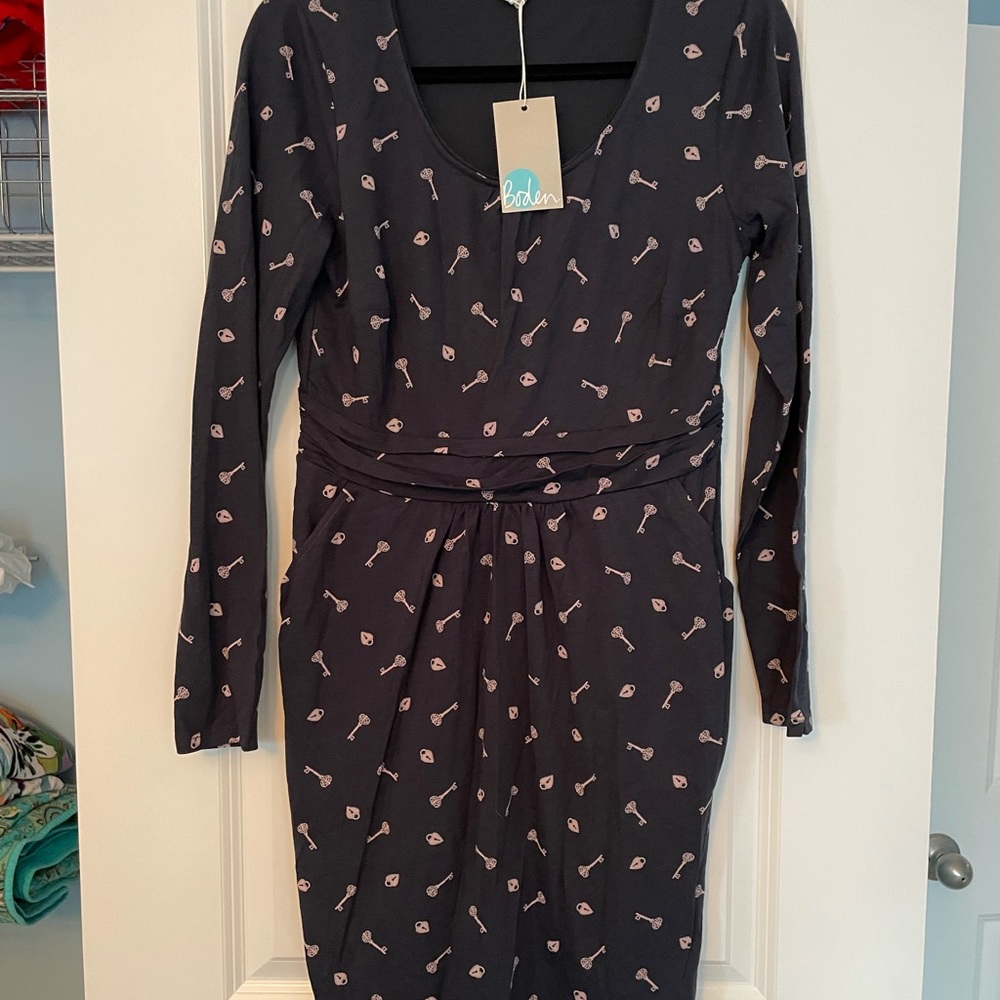 Boden NWT KEYS DRESS